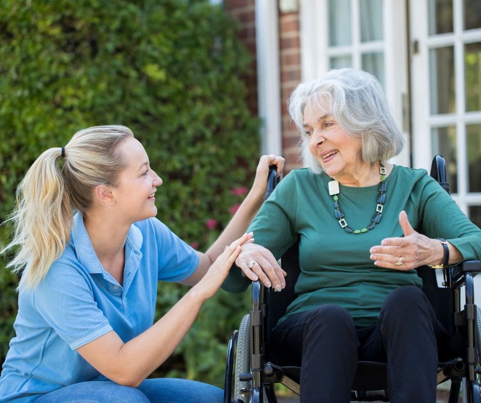 Family caregiver caring